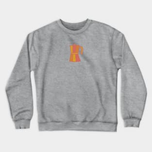 Moka Pot Line Drawing Crewneck Sweatshirt